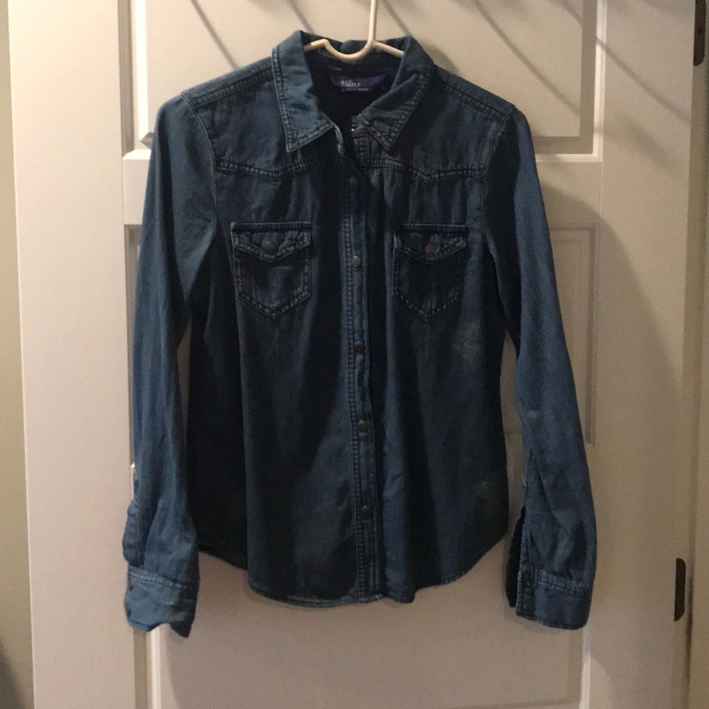 Denim shirt🍬
